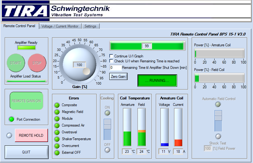 Controlling vibrator. Vibration Control.